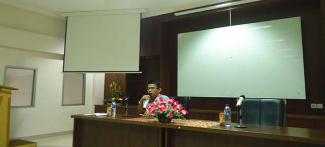 Pembukaan Presentasi POA anti fraud oleh dr. Mulyo Wibowo (kepala Divre Makassar) 4feb-mks