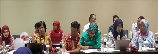 Pembahasan oleh Prof. Adi Utarini, MSc., PhD. dan tanggapan peserta seminar (dok.divisi mutu pkmk fk ugm) rep13jan-1